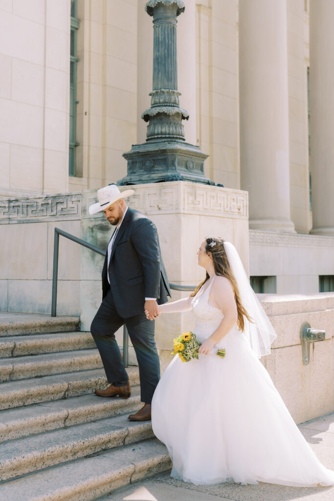 Fort worth courthouse wedding photographer