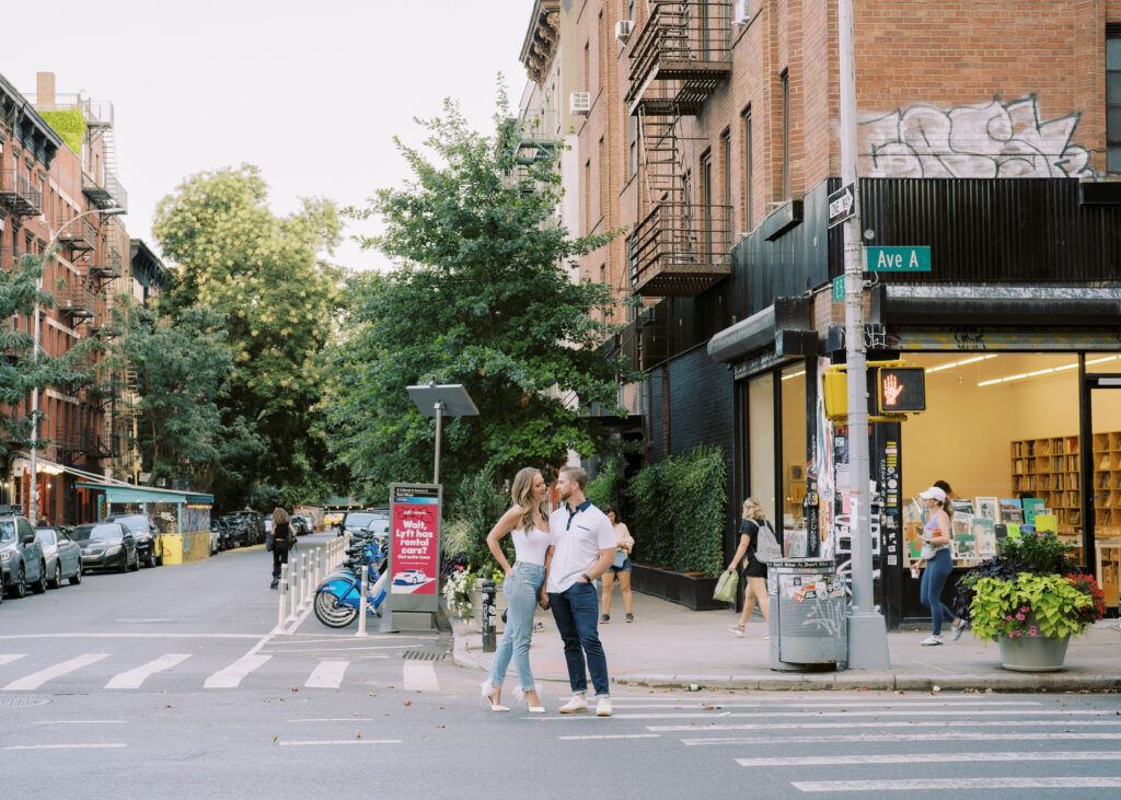 local bar engagement photos