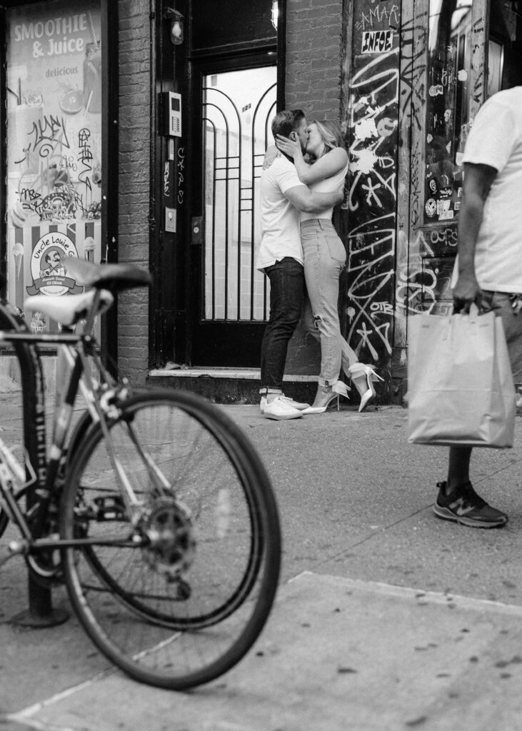 local bar engagement photos