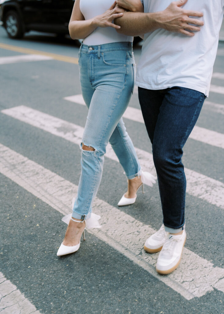 local NYC bar engagement photos