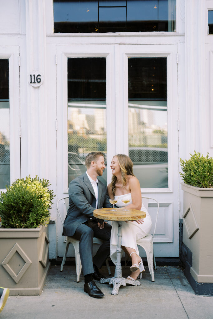 local bar engagement photos