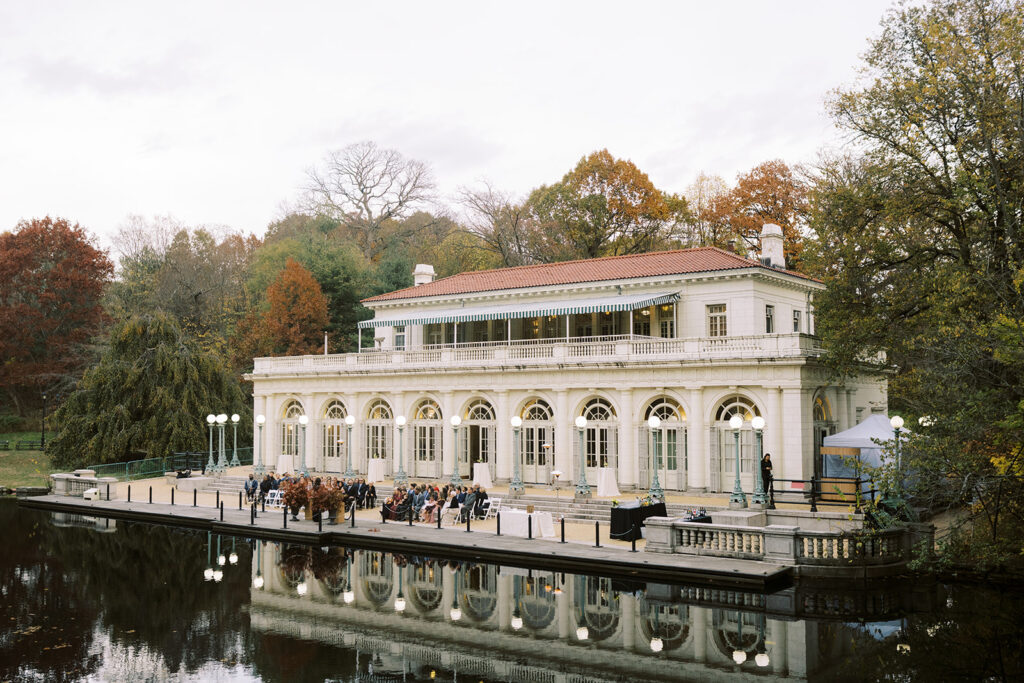 Wedding at Prospect Park Boathouse