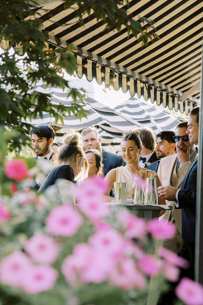Cocktail hour at the River Cafe