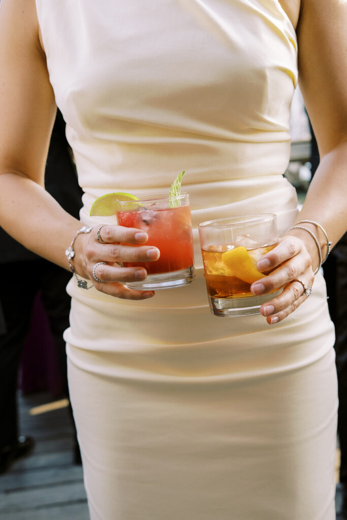 Cocktail hour at the River Cafe