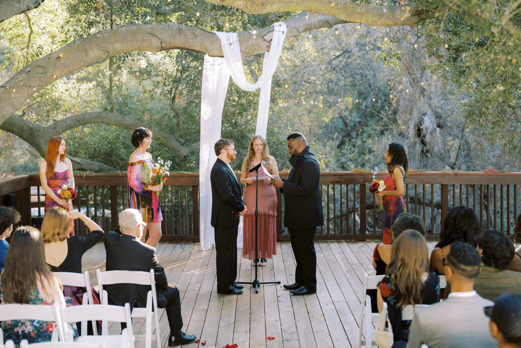 Wedding at The 1909 in Topanga Canyon