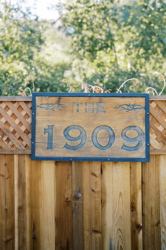 The 1909 Wedding in Topanga Canyon