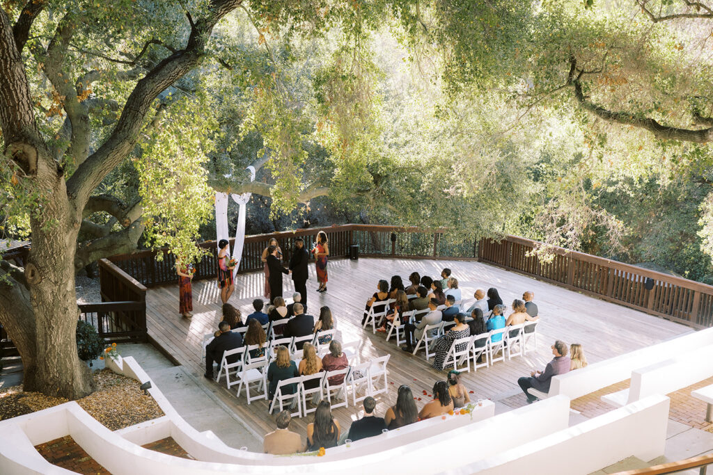 Wedding at The 1909 in Topanga Canyon